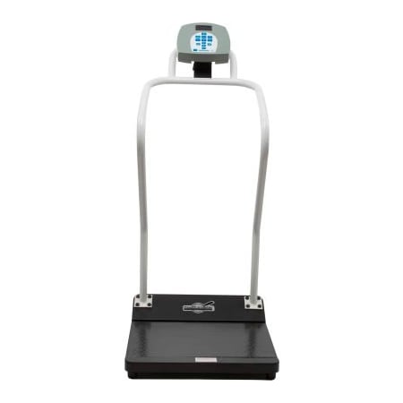 Pelstar/Health O Meter Health o Meter 3001KL-AM Assembled Antimicrobial Digital Platform Scale, 1000 lb x 0.2 lb 3001KL-AM